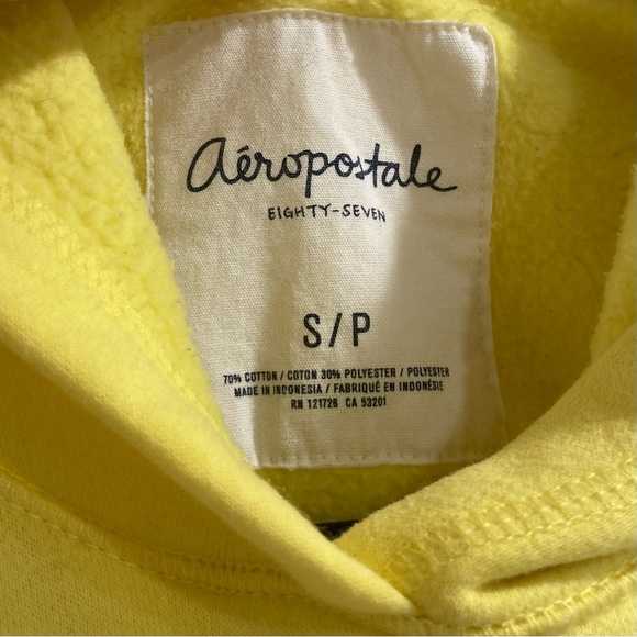 Aeropostale yellow hoodie - Picture 3 of 7